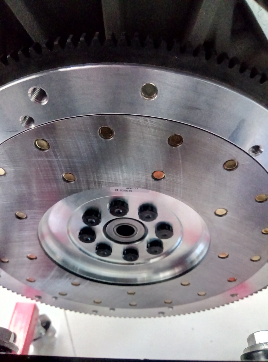 Aluminum Flywheel with ARP bolts.jpg
