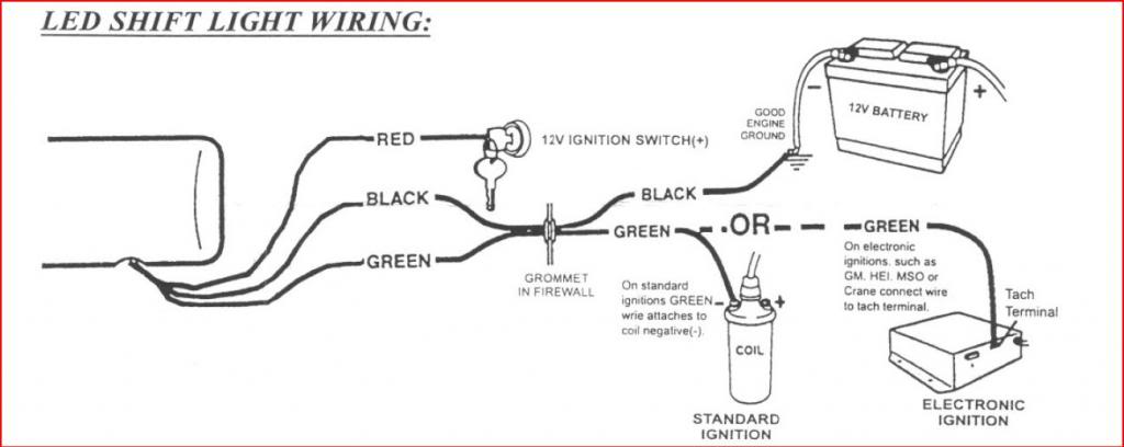 Autometer Shift Light Wiring Diagram - Wiring Diagram Schema