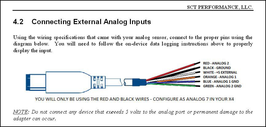 Wiring a Wideband to a SCTx4 | SVTPerformance.com