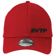 SVTP Tech-Mesh Hat | Black-on-Red